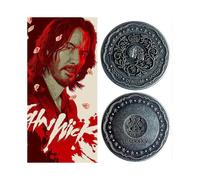 John Wick : Chapter 4 Wick Blood Oath Marker Coin Collections Replica Cosplay Props Souvenir Badge Men Women Accessoriess