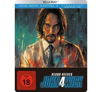 John Wick: Kapitel 4 - Steelbook (Blu-ray) Keanu Reeves Bill Skarsgård