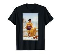 John William Godward Idleness (Girl with a Kitten) T-Shirt