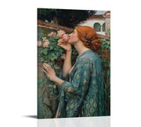 John William Waterhouse Peinture moderne haute définition imprimée multi-scènes pour peintures murales imperméables dans les salons, chambres, bureaux et salles de bains 50 x 75 cm style cadre