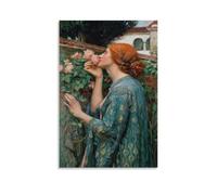 John William Waterhouse Peinture moderne haute définition imprimée multi-scènes pour peintures murales imperméables dans les salons, chambres, bureaux et salles de bains 40 x 60 cm sans cadre