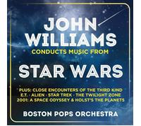 JOHN WILLIAMS/BPO - JOHN WILLIAMS CONDUCTS MUSIC FROM STAR WARS 2 CD NEUF