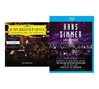 John Williams in Vienna (Live Edition) & Hans Zimmer - Live in Prague [Blu-ray]