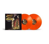 John Williams 'Indiana Jones And The Temple of Doom' Gatefold 2LP Orange Vinyle