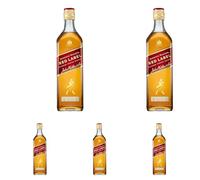 Johnnie Walker Red Label Whisky Blend 40% 1L (Lot de 5)