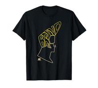 Johnny Bravo Bravo Hair Outline T-Shirt