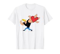 Johnny Bravo Heart Present T-Shirt
