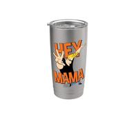 Johnny Bravo Hey Mama Gobelet isotherme en acier inoxydable double paroi