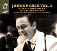 JOHNNY CASH - 5 CLASSIC ALBUMS PLUS 4 CD NEUF
