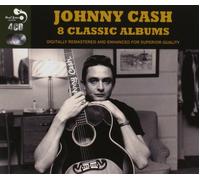 JOHNNY CASH - 8 CLASSIC ALBUMS 4 CD NEUF