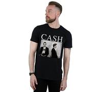 Johnny Cash - Absolute Cult Johnny Cash Homme Mugshot T-Shirt Noir Small