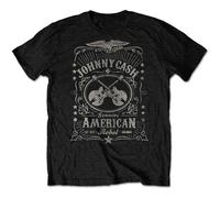Johnny Cash American Rebel 2 Autorisé T-shirt Hommes