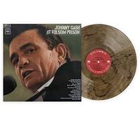 Johnny Cash - At Folsom Prison - Exclusive VMP Club Edition Tan With Black Swirl Colored Vinyl LP (With Bandana Included)