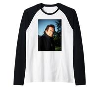 Johnny Cash Bague de feu Chanteur par Michael Grecco Manche Raglan