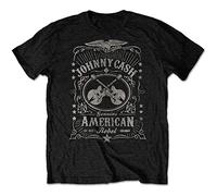 Johnny Cash JCTS11MB04 T-Shirt, Black, X-Large