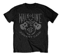 Johnny Cash JCTS13MB03 T-Shirt, Black, Large