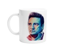 Johnny Cash - Mug (Taille unique) (Blanc)