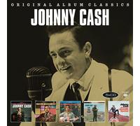 JOHNNY CASH - ORIGINAL ALBUM CLASSICS 5 CD NEUF