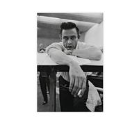 Johnny Cash Poster sur toile Motif cigarette 30 x 45 cm