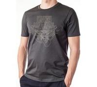 Johnny Cash - T-shirt OUTLINE EAGLE GUITAR - Unisexe (XL) (Gris) - UTCI353 Gris G