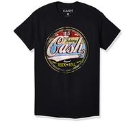 Johnny Cash T-Shirt Rock and Roll Original pour Homme, Noir, XL