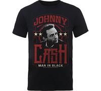 Johnny Cash - T-Shirt # Xl Black Unisex # Man in Black
