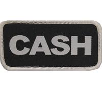 Johnny Cash - Taille Standard - Patch - Coton RO4403 (Taille Unique) (Noir/Blanc)