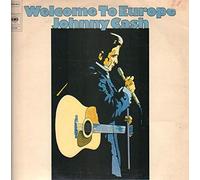 JOHNNY CASH - WELCOME TO EUROPE LP (VINYL ALBUM) DUTCH CBS 1975
