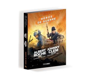 Johnny Clem et Albert Roche - écrin héros de guerre