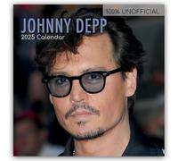 Johnny Depp 2025 - 16-Monatskalender: Original The Gifted Stationery Co. Ltd [Mehrsprachig] [Kalender]