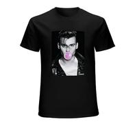 Johnny Depp Icon Bubble Gum Unisex T-Shirt Printed Tee Black Mens Top Shirt XXL