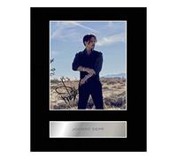 Johnny Depp Photo dédicacée encadrée # 1