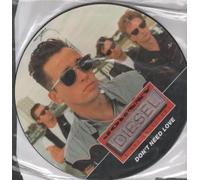 JOHNNY DIESEL AND THE INJECTORS - DON'T NEED LOVE 12" SINGLE UK CHRYSALIS 1989 3 TRACK LIMITED PIC DISC B/W NEVER LAST AND PARISIENNE HOTEL (CHSP123359)