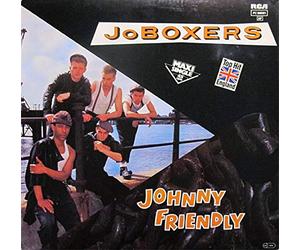 JOHNNY FRIENDLY 12" SINGLE UK RCA 1983 3 TRACK B/W WHY DON'T YOU DO RIGHT AND JOHNNY FRIENDLY DUB (BOXXT3) PIC SLEEVE