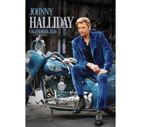 Johnny Halliday Calendrier mural 2026, format A3, en couleur, à spirales, édition française