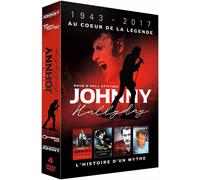 JOHNNY HALLYDAY - 1943-2017 - AU COEUR DE LA LEGENDE - 4 DVD