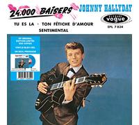 Johnny Hallyday - 24 000 Baisers-EP N°07 Vinyle Bleu [Import]