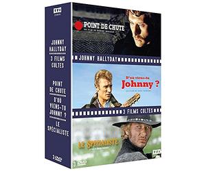 Johnny Hallyday - 3 films cultes : Point de chute + D'où viens-tu Johnny + Le Spécialiste [Pack]