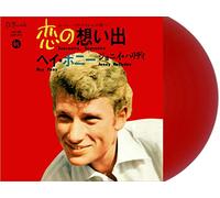 Johnny Hallyday - 45t Vinyl Rouge opaque - Collection pochette étrangère 5 Souvenirs Souvenirs/ Hey Pony Japon