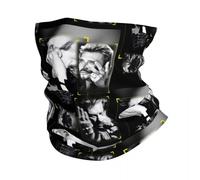 Johnny Hallyday Bandana d'hiver coupe-vent pour femme Motif musique rock