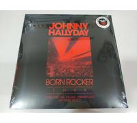 Johnny Hallyday Born Rocker Tour Omnisports Paris 3x LP vinile Rojo 12 " Neuf 4T