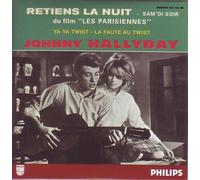 Johnny HALLYDAY - Catherine DENEUVE - Soundtrack : Les parisiennes - Retiens la nuit 4-track Ltd ed reissue CARD SLEEVE CD SINGLE