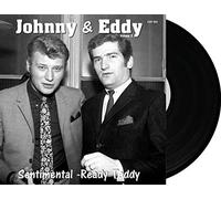 Johnny Hallyday - Eddy Mitchell 45t EP Volume 2 - vinyl noir "Sentimental / Ready Teddy"