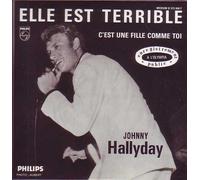 Johnny HALLYDAY - Elle est terrible 2-track Ltd ed reissue CARD SLEEVE