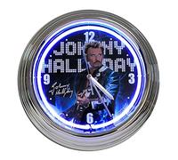 Johnny Hallyday Horloge Bleu