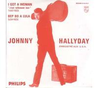 Johnny HALLYDAY - I got a woman 2-track CARD SLEEVE - 1) I got a woman 2) Beb bo a lula - CDSINGLE