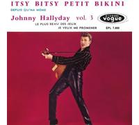 Johnny Hallyday - Itsy Bitsy Petit Bikini (EP N°03) - Paper Sleeve - CD Vinyl Replica Deluxe + 7 Titres Bonus
