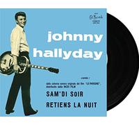 Johnny Hallyday - Johnny Hallyday - 45t Vinyl Noir - Collection pochette étrangère 4 "Retiens la nuit - Samedi soir" Italie [vinyle] …