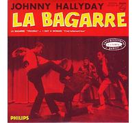 Johnny HALLYDAY - Johnny HALLYDAY La bagarre 2-track EP REPLICA CARD SLEEVE - 1) La bagarre Golden stars : Statics 2) I got a woman - CDSINGLE Philips 9837992