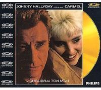 Johnny Hallyday - J'oublierai Ton nom Video Single, 1987, with Carmel)